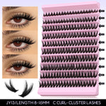 DIY Lash Extension Kit Individual Eyelash Extension Kit Cluster Lashes Kit Lash Glue Remover for Eyelash Extensions Makeup