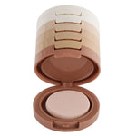 Concealer Contouring Powder, 5 Color 5 Decked Powder Tower, Brightening Skin Tone,Oil Control Makeup Loose Powder Setting Powder
