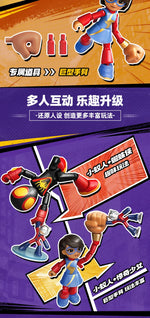 In Stock Genuine Blokees Marvel Spidey Amazing Friend Spider-Man Miles Ant-Man Anime Figure Action Figure Model Collection Toys