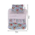 15-17CM Labubu Accessories Sleeping Bag Bed Cute Comfortable Floral Print Sleep Tool Indie Pop&Labubu Accessories Beautiful Toys