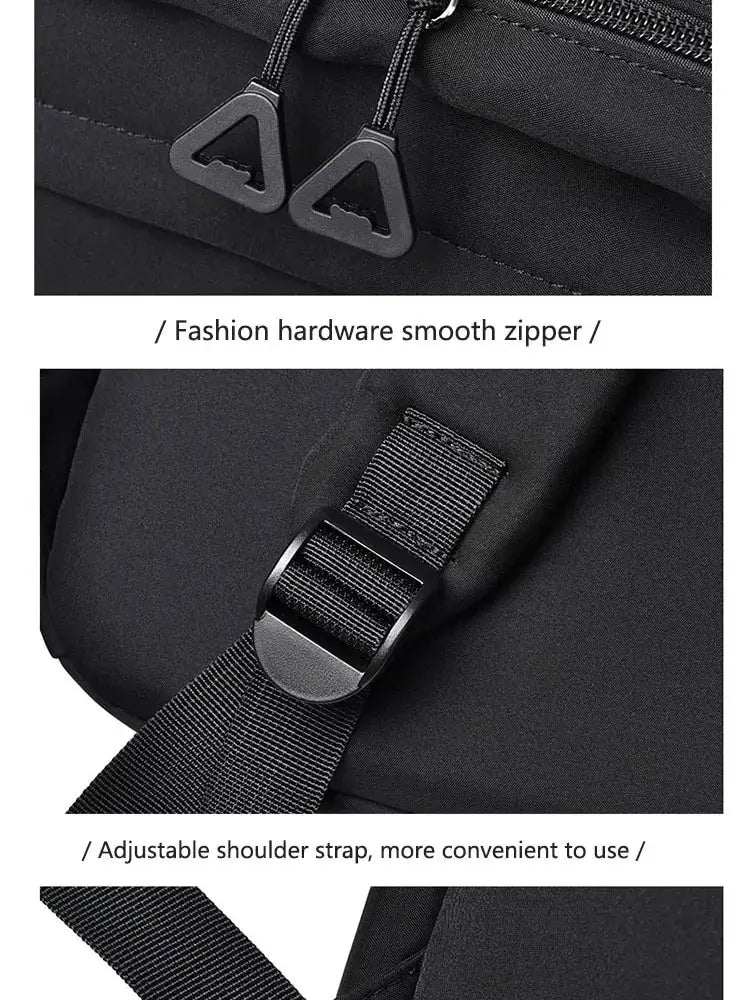 A New 14-inch Casual Simple Student Backpack Large Capacity Children's Schoolbag School Travel Unisex Laptop Backpack