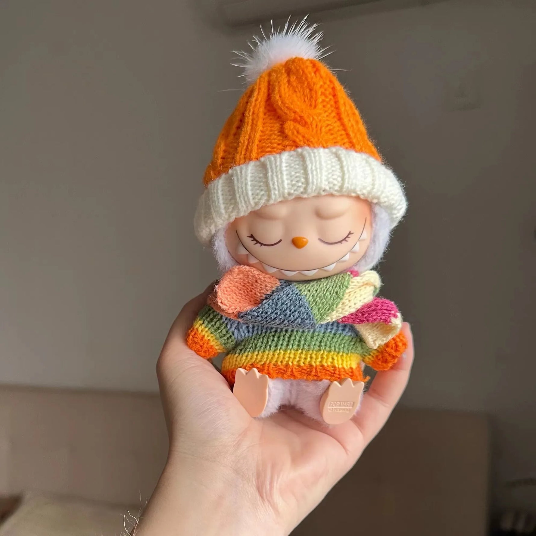 Labubu Plush Doll Clothes – Cute Macaron Outfit