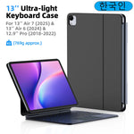 Lightweight Magic Keyboard for iPad Air 2025 Case for iPad Air 6 11 2024 Pro 13 Pro 11 2024 for iPad Pro 12.9 Air 4 5 10.9