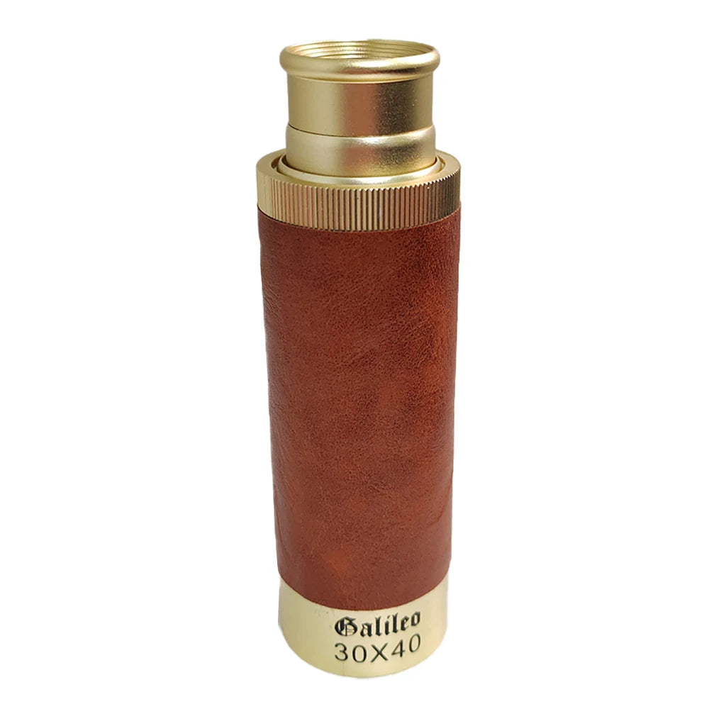 Outdoor High-Power Portable 30×40mm Retro Pirate Monoculars Telescope for Adults Kids Bird Watching Hunting Camping Hiking