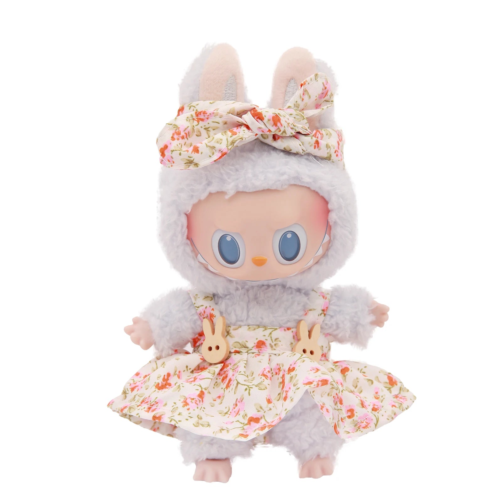 Doll Bedding Furniture For labubu 17cm Plush Doll Clothes Accessories Girl‘s Toys Birthday Christmas Gift