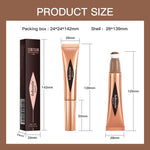 New Cream Bronzer Contour Blusher Beauty Wand Highlighter Blush With Cushion Liquid Face Bronzer Wand Stick Applicator Makeup