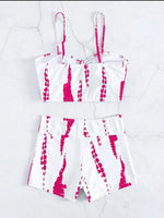 2025 High Waist Drawstring Front Bikini Set – Women's Swimsuit Swimwear Beachwear