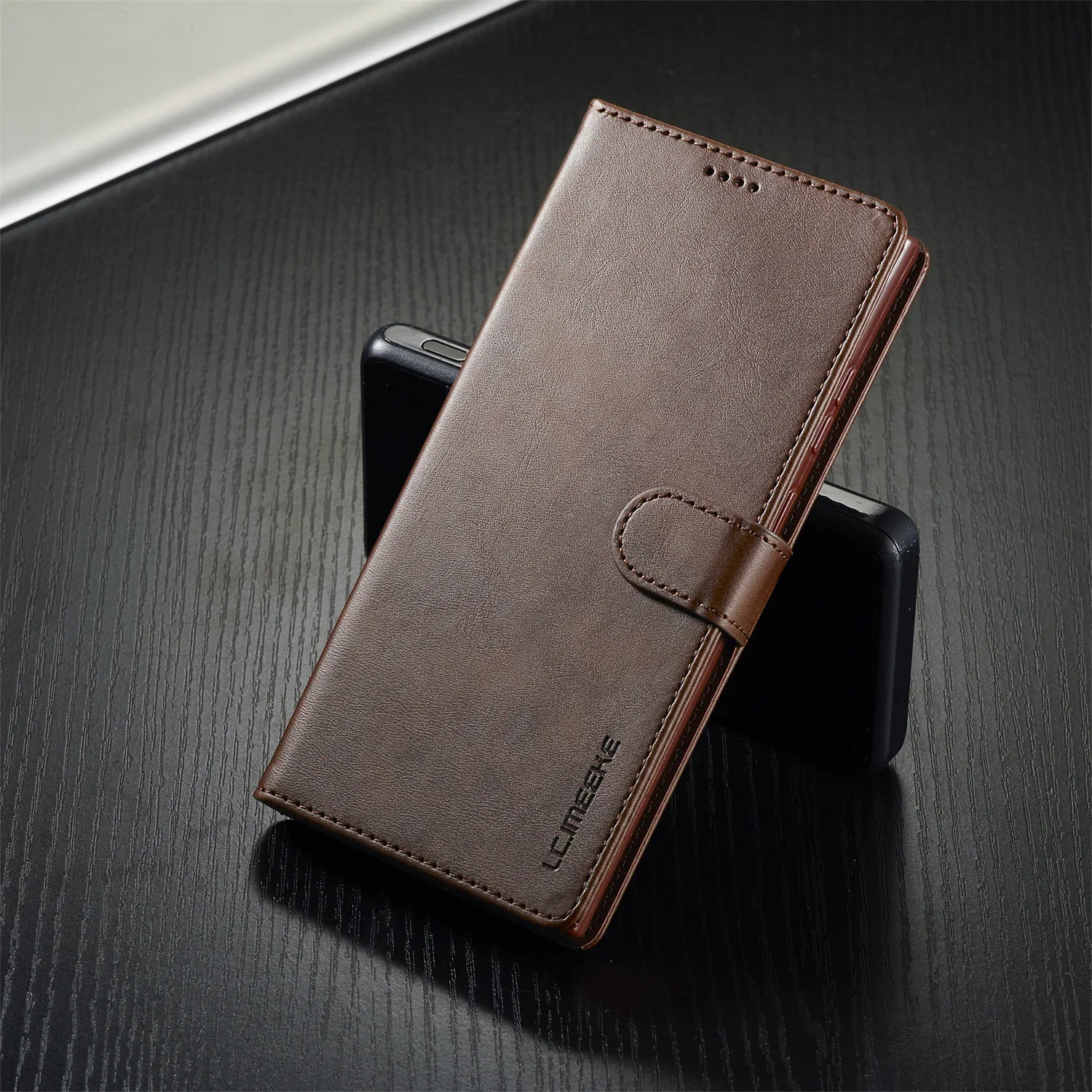 Leather Case for Samsung Galaxy S23 S24 S25 FE Ultra Plus Edge A07 A17 A35 A55 A06 A16 A26 A36 A56 5G Flip Wallet Card Holder