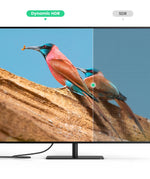 UGREEN HDMI-Compatible 2.1 Cable Ultra High-speed 8K/60Hz 4K/120Hz for Xiaomi Mi Box PS5 Splitter Cable Dolby Vision 48Gbps