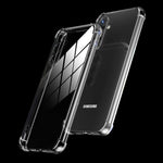 Transparent Silicone Soft Shockproof Case For Samsung Galaxy S24 S23 FE Plus Ultra A55 A35 A25 A15 A54 A34 A24 A14 Back Cover