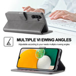 Leather Flip Case For Samsung Galaxy A55 A15 A25 A35 A16 A36 A06 A56 A17 A05S A14 A24 A34 A54 A13 A23 A33 A53 Wallet Cover A52