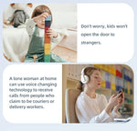 2025 Smart Doorbell Pro: Weatherproof, 1080P Video Intercom & Night Vision, Tuya App Alerts for Home Security Package