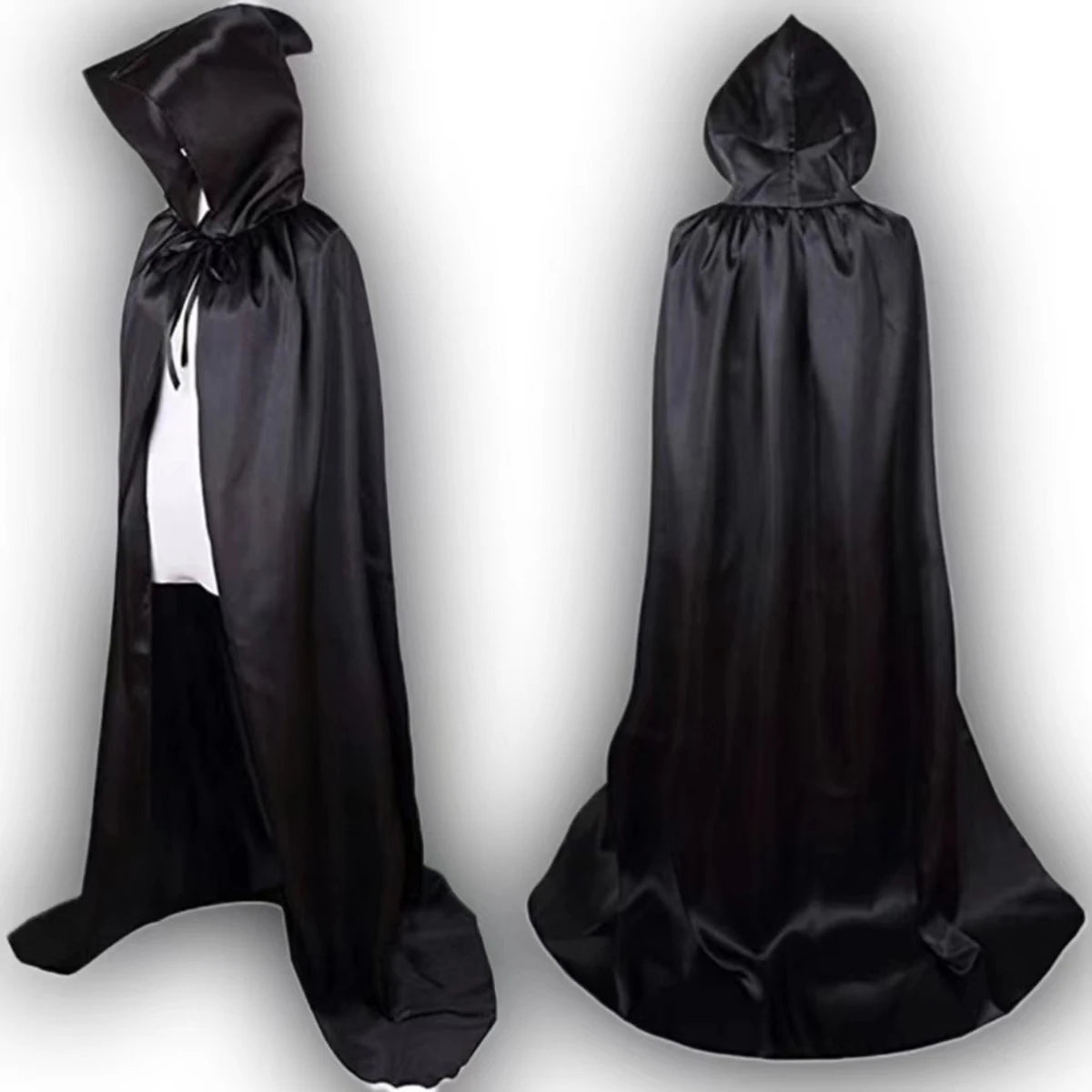 Halloween Cloak Black Death Cloak Witch Devil Costume Vampire Party Children's Cloak cosplay