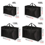 Large Waterproof Moving Luggage Bags with Large Capacity Foldable Travel Bag for Laundry Shopping Organizer