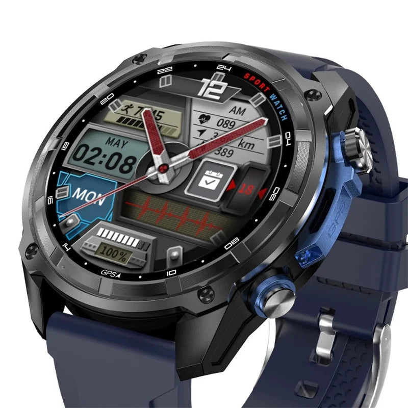 Military Smart Watch DT G1 GPS Track Compass Altimeter Bluetooth Calling 860mAh Battery DTG1 Men Outdoor Sports SmartWatch