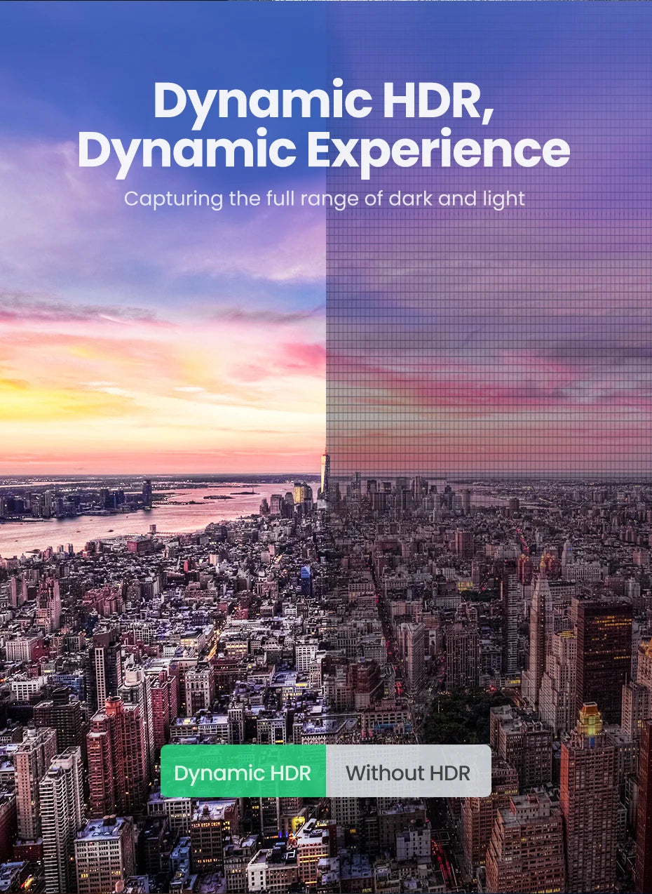 UGREEN Choice HDMI-Compatible Cable for Xbox Series X  2.1 8K/60Hz 4K/120Hz for Xiaomi Mi Box PS5 HDR10+ 48Gbps 8K