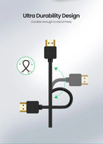 UGREEN Micro HDMI-Compatible 4K/60Hz 3D Effect Micro HD to HD Cable Male to Male For GoPro Sony Projector HDMI-Compatible Micro