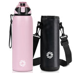 FEIJIAN Water Bottle 1L Vacuum Sports Bottle Warm and Cold Drink Stainless Steel Vacuum Flask