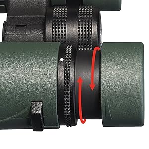 Bresser binoculars Pirsch 8/10x42 with high quality phase coating and inert gas filling, waterproof 8/10x34 portable telescope