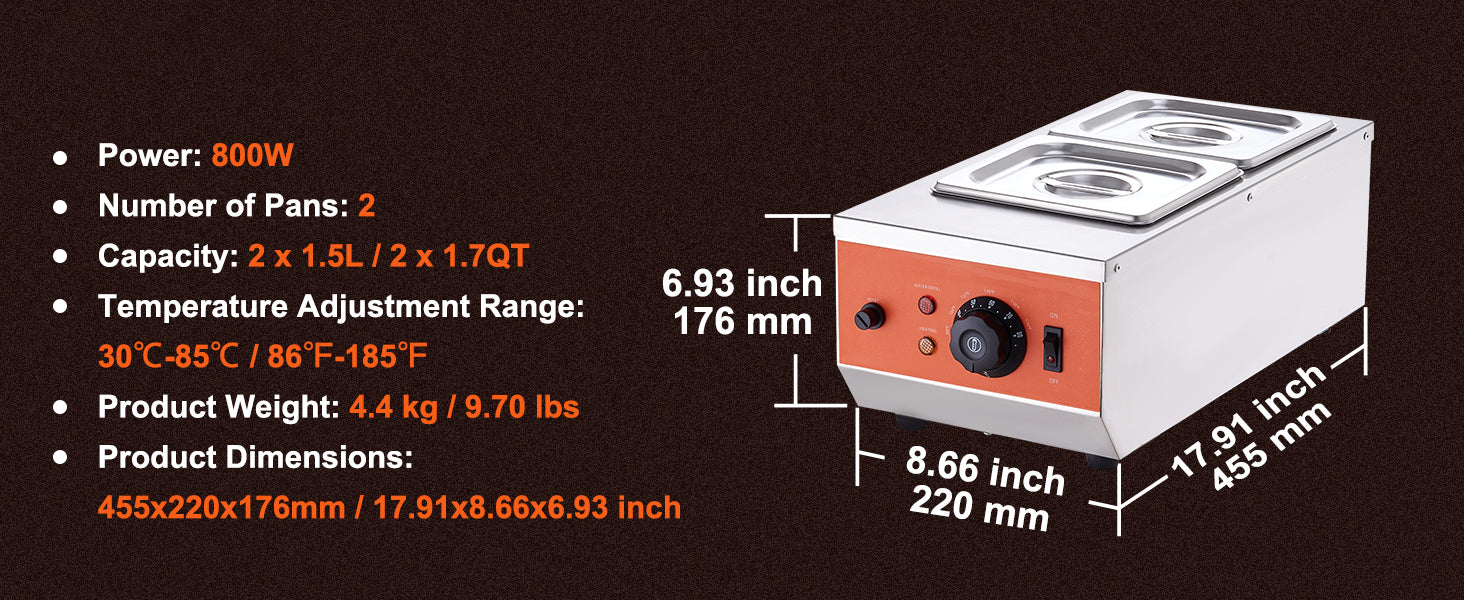 SucceBuy 2 3 Tanks Electric Chocolate Tempering Machine Chocolate cascade Melting Pot for Kitchen home appliance
