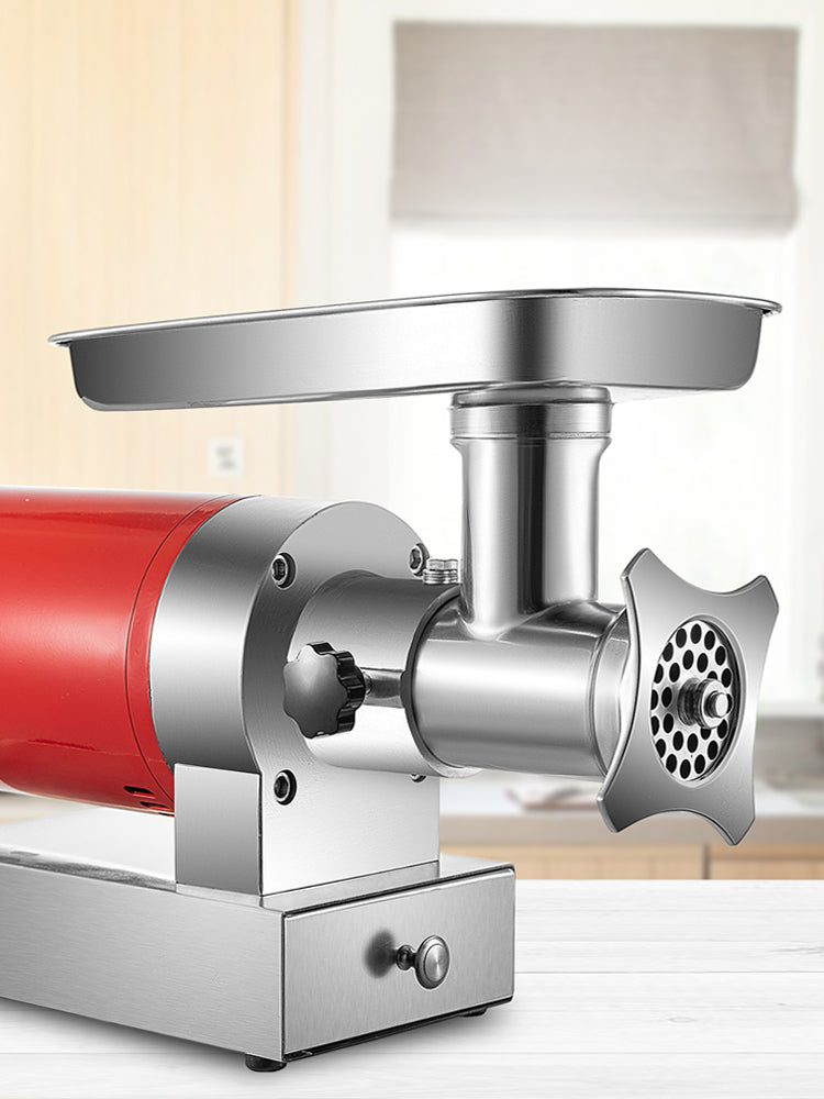 SucceBuy Electric Meat Grinder, 661 Lbs/Hour 1100 W Meat Grinder Machine 1.5 HP Electric Meat Mincer with 2 Grinding Plates,