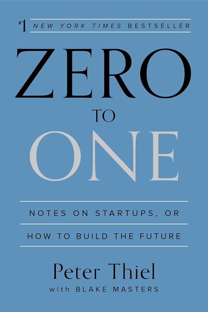Zero To One By Peter Thiel